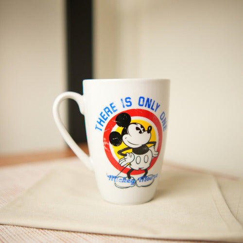 Caneca Porcelana Mickey Only One 350ml Licenciada Disney