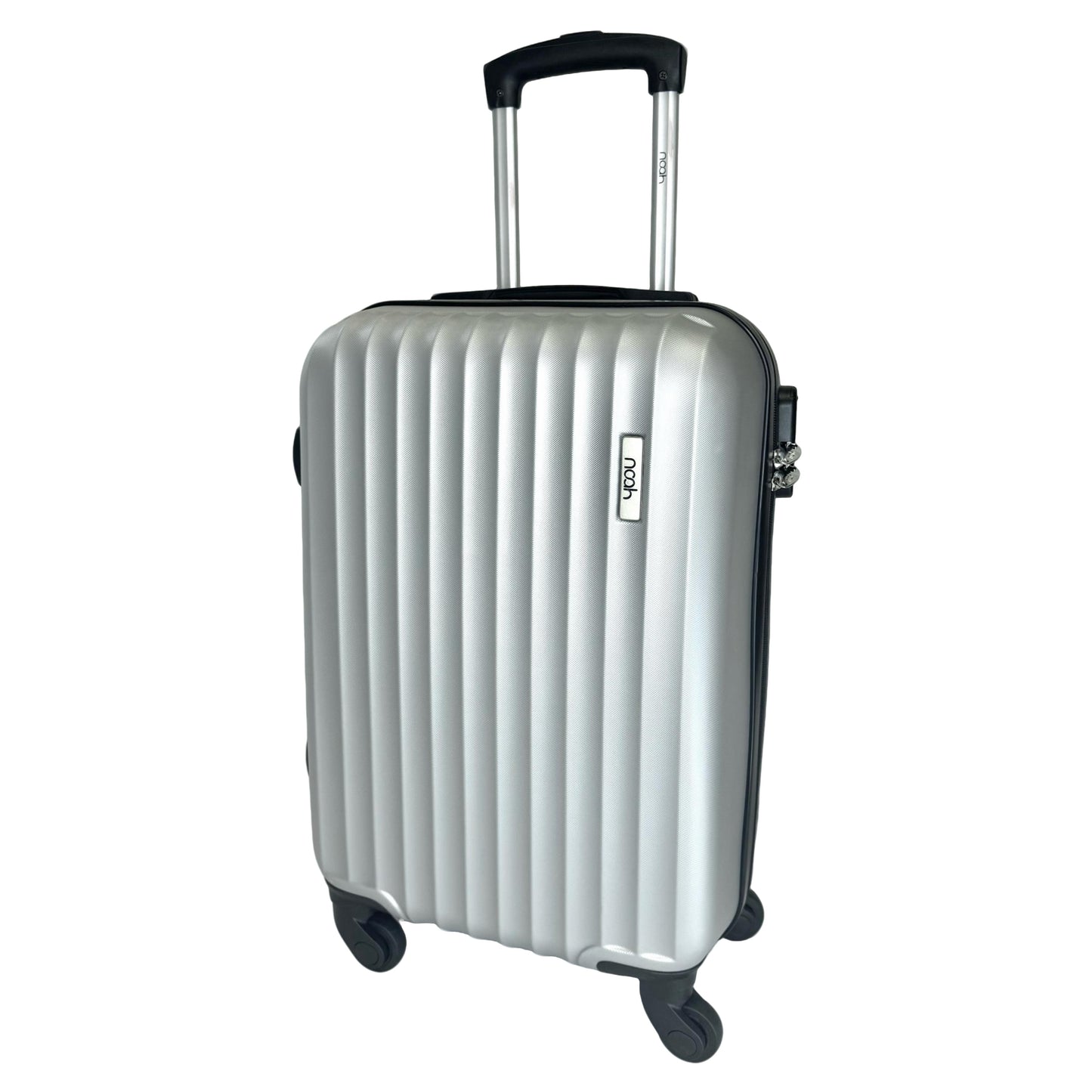 Mala De Viagem Bordo Prata ABS 10kg Pequena Resistente Cadeado Noah Home