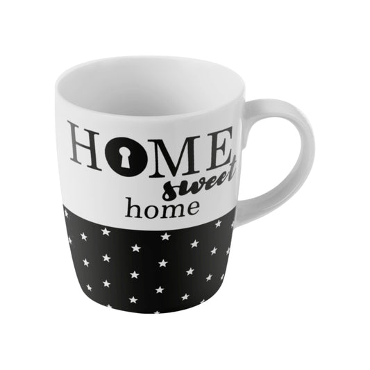 Caneca Chá e Café Home de Porcelana - 230ml