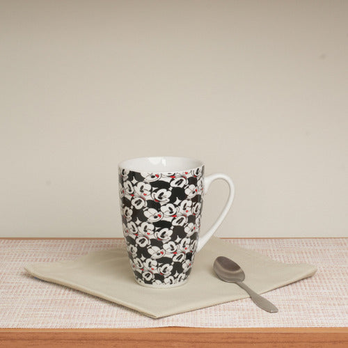 Caneca Porcelana Mickey Carinhas 350ml Licenciado Disney