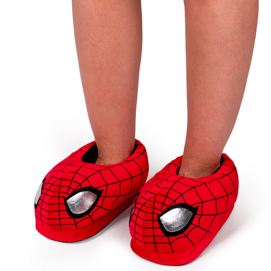 Pantufa Homem Aranha Infantil Pelúcia Conforto -Original Disney
