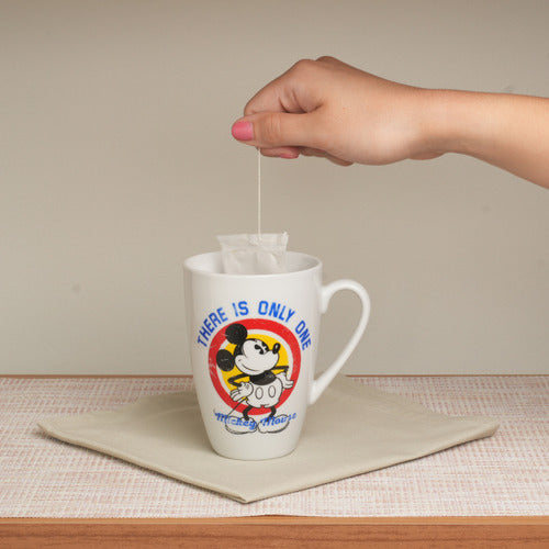 Caneca Porcelana Mickey Only One 350ml Licenciada Disney