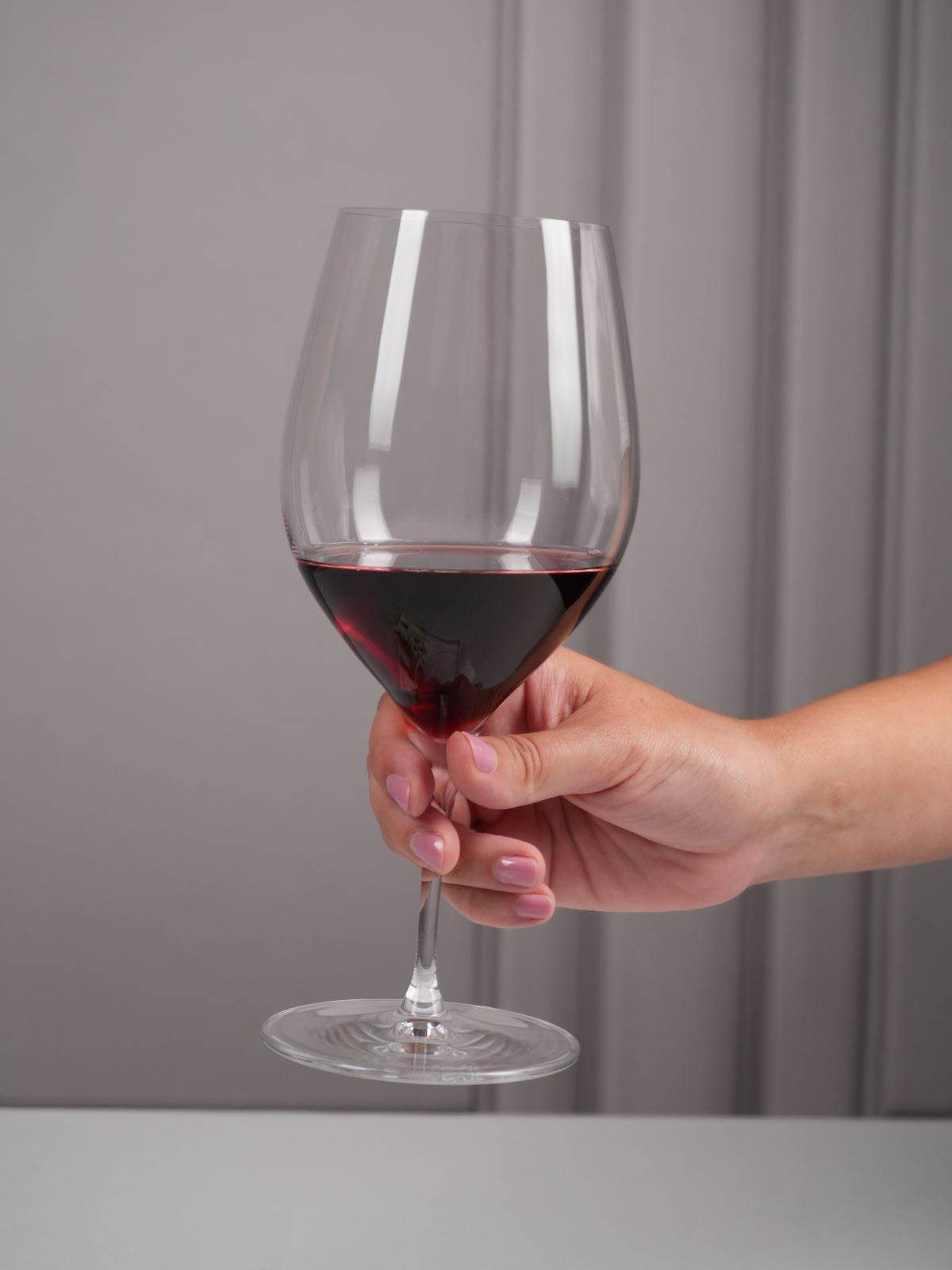 JOGO 2 TAÇAS DE CRISTAL PARA VINHO TERROIR 670ML - NUDE