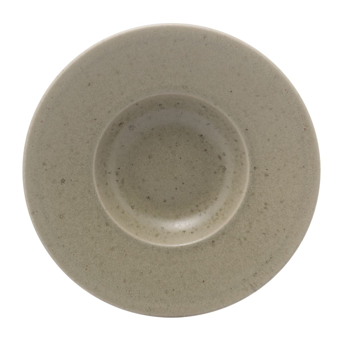 Prato de Cerâmica Para Risoto Mist Wolff Verde Matte - 26cm