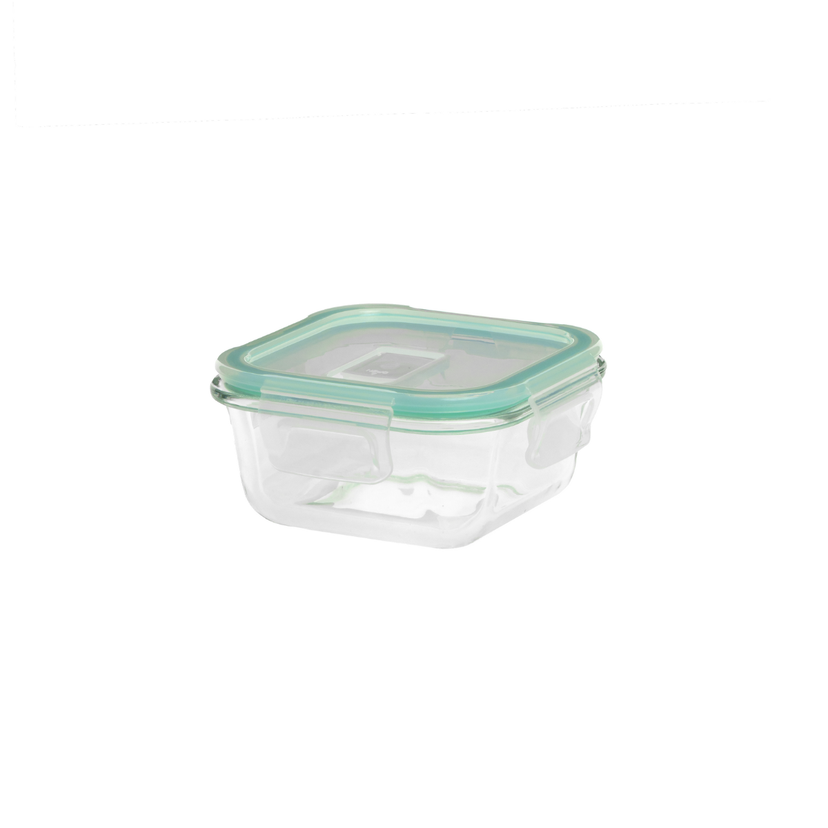 Pote Marmita de Vidro Hermético com Trava Cor Verde - 300ml