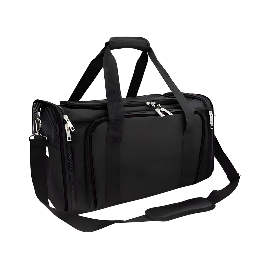 BOLSA PET EXPANSÍVEL PARA TRANSPORTE VIAGEM DE AVIÃO