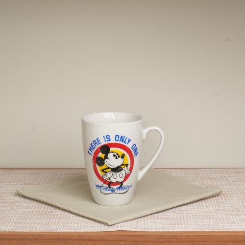 Caneca Porcelana Mickey Only One 350ml Licenciada Disney