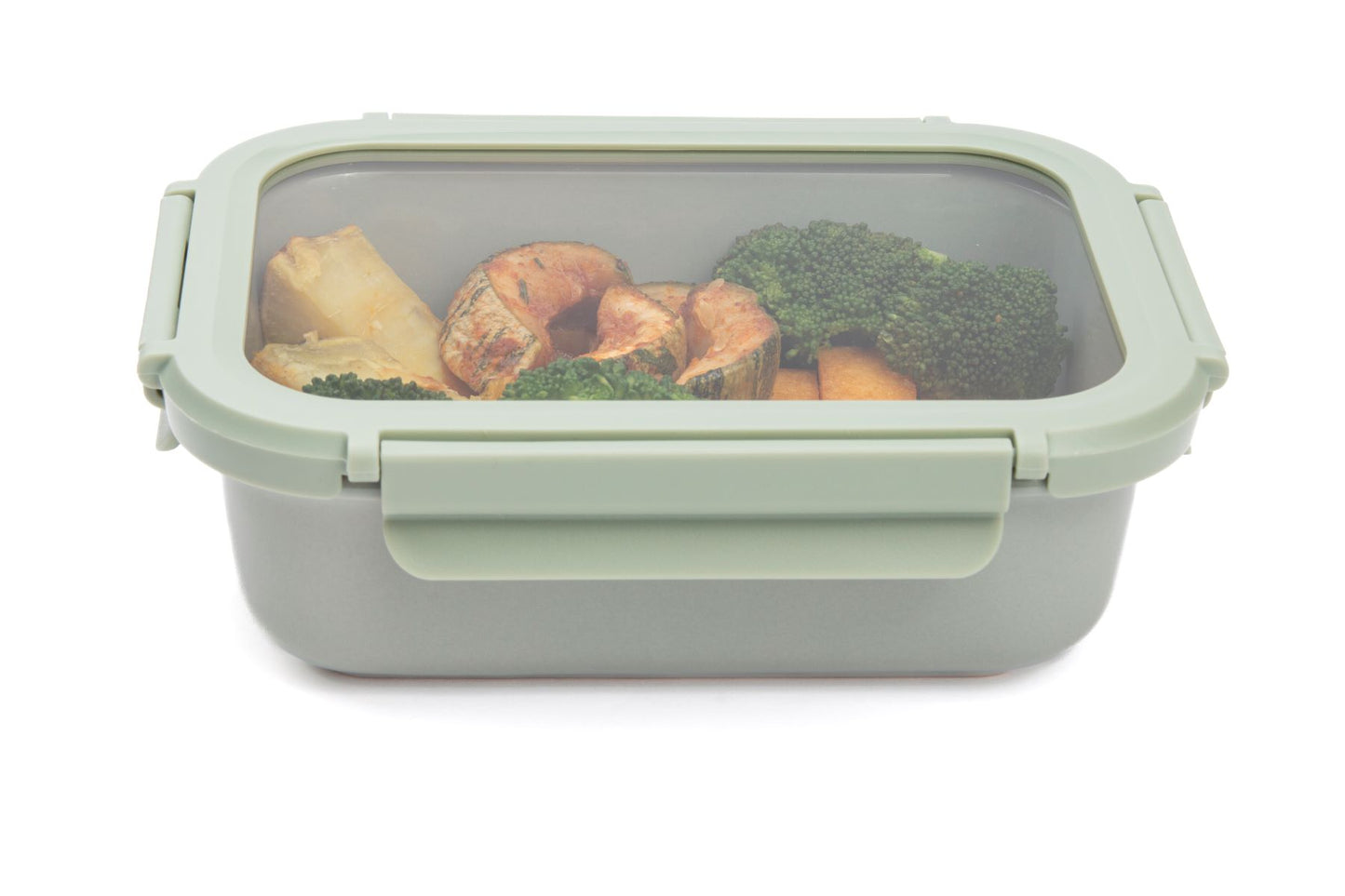 POTE HERMÉTICO DE CERÂMICA RESISTENTE A FORNO E FREEZER COR MENTA - 1L