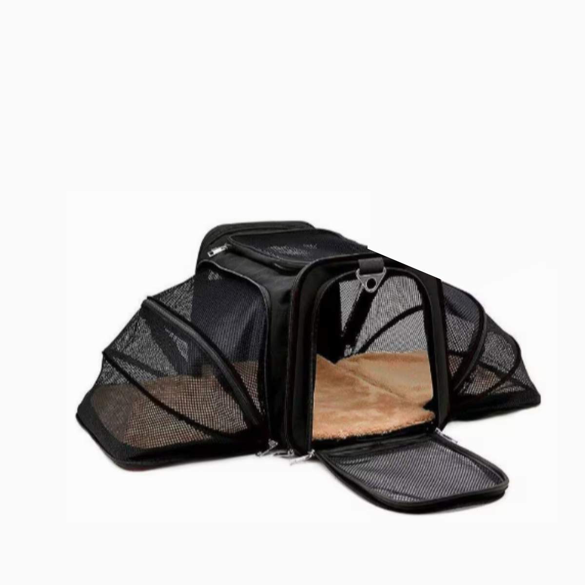 BOLSA PET EXPANSÍVEL PARA TRANSPORTE VIAGEM DE AVIÃO