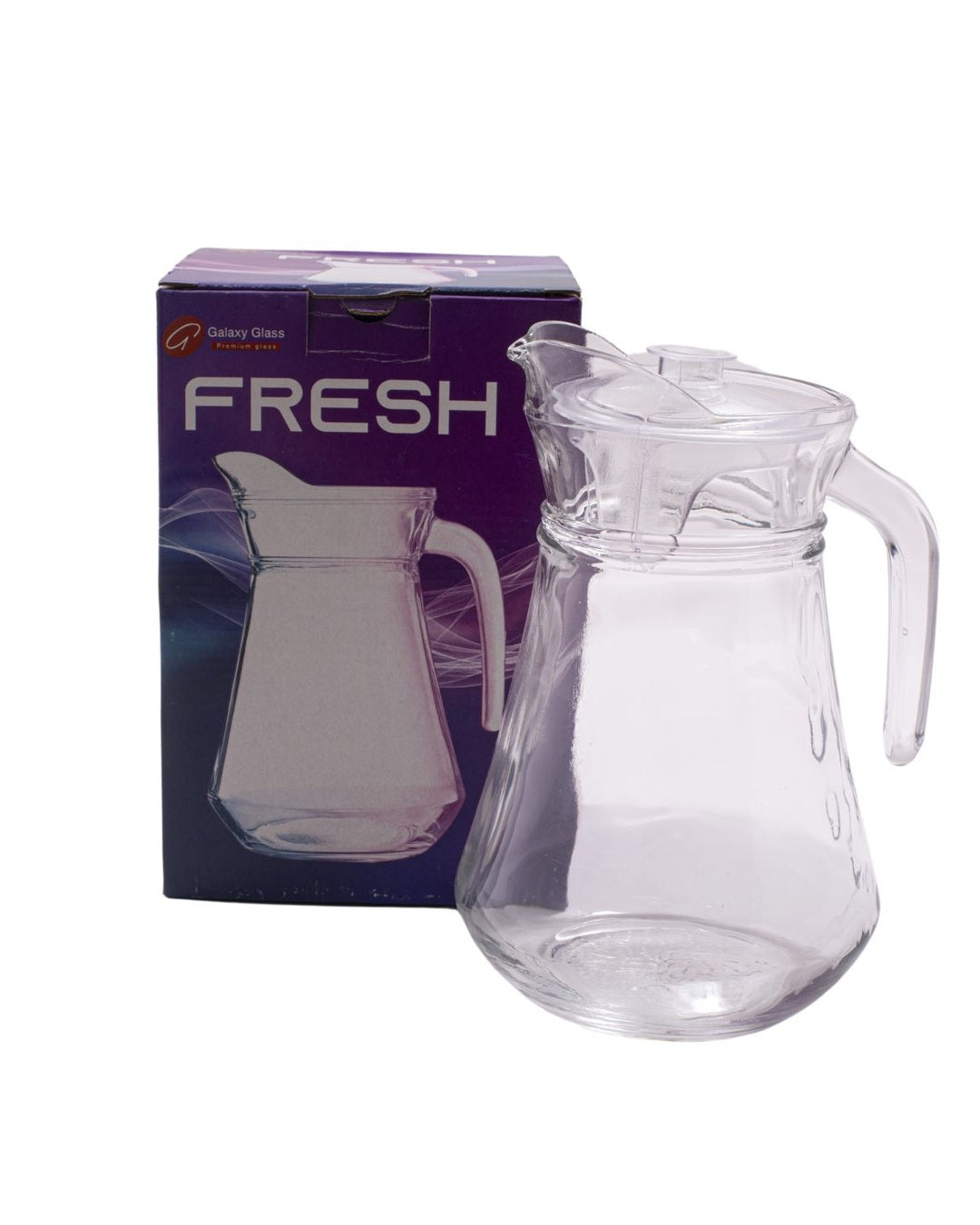 JARRA COM TAMPA SUCO NEW FRESH DE VIDRO - 1,3ML