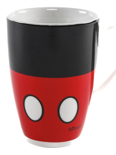 Caneca Porcelana Roupa Do Mickey 350ml Licenciada Disney