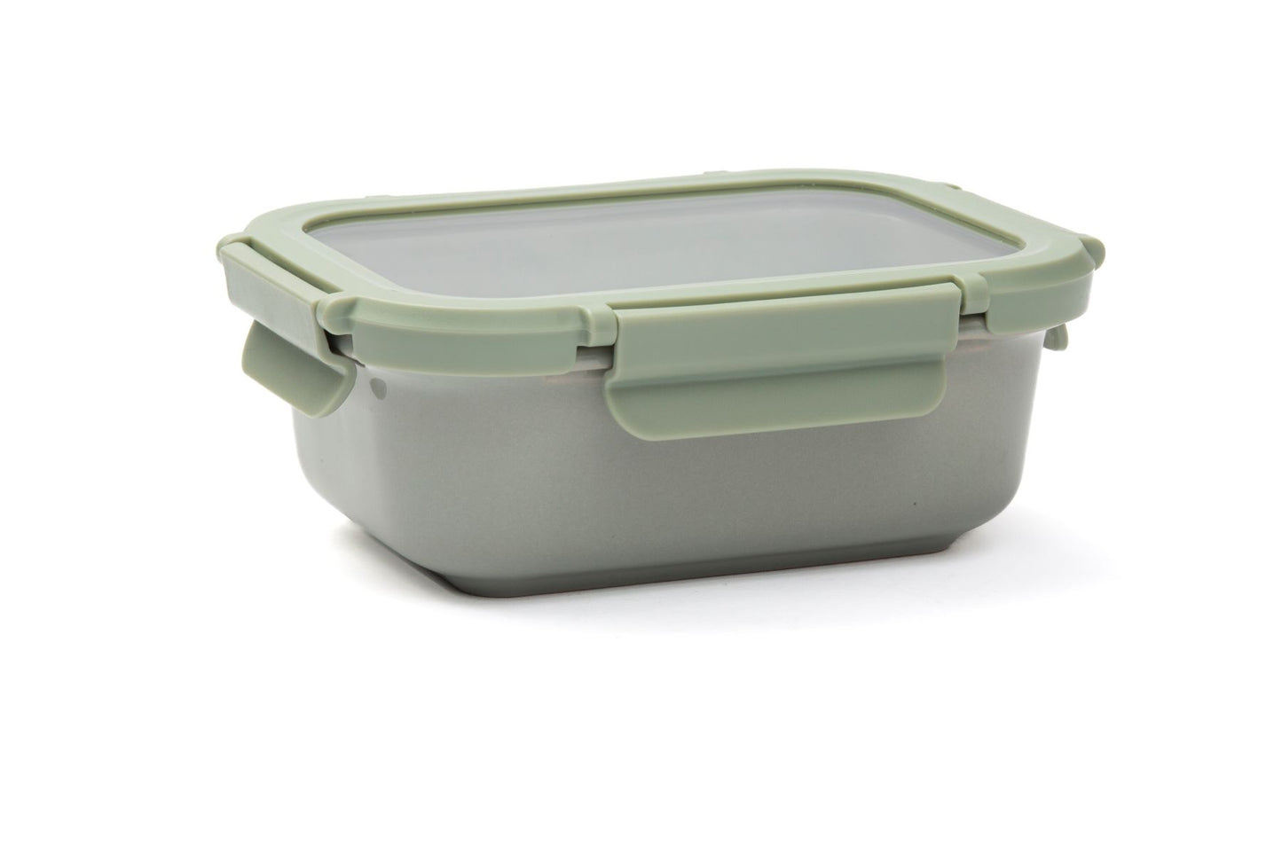 POTE HERMÉTICO DE CERÂMICA RESISTENTE A FORNO E FREEZER COR MENTA - 700ml