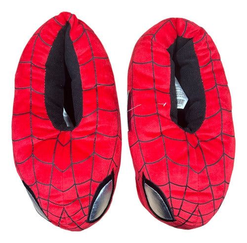 Pantufa Homem Aranha Infantil Pelúcia Conforto -Original Disney