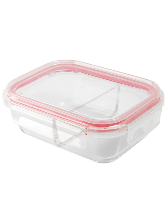 Pote Borossilicato Hermético com Divisoria - 600ml