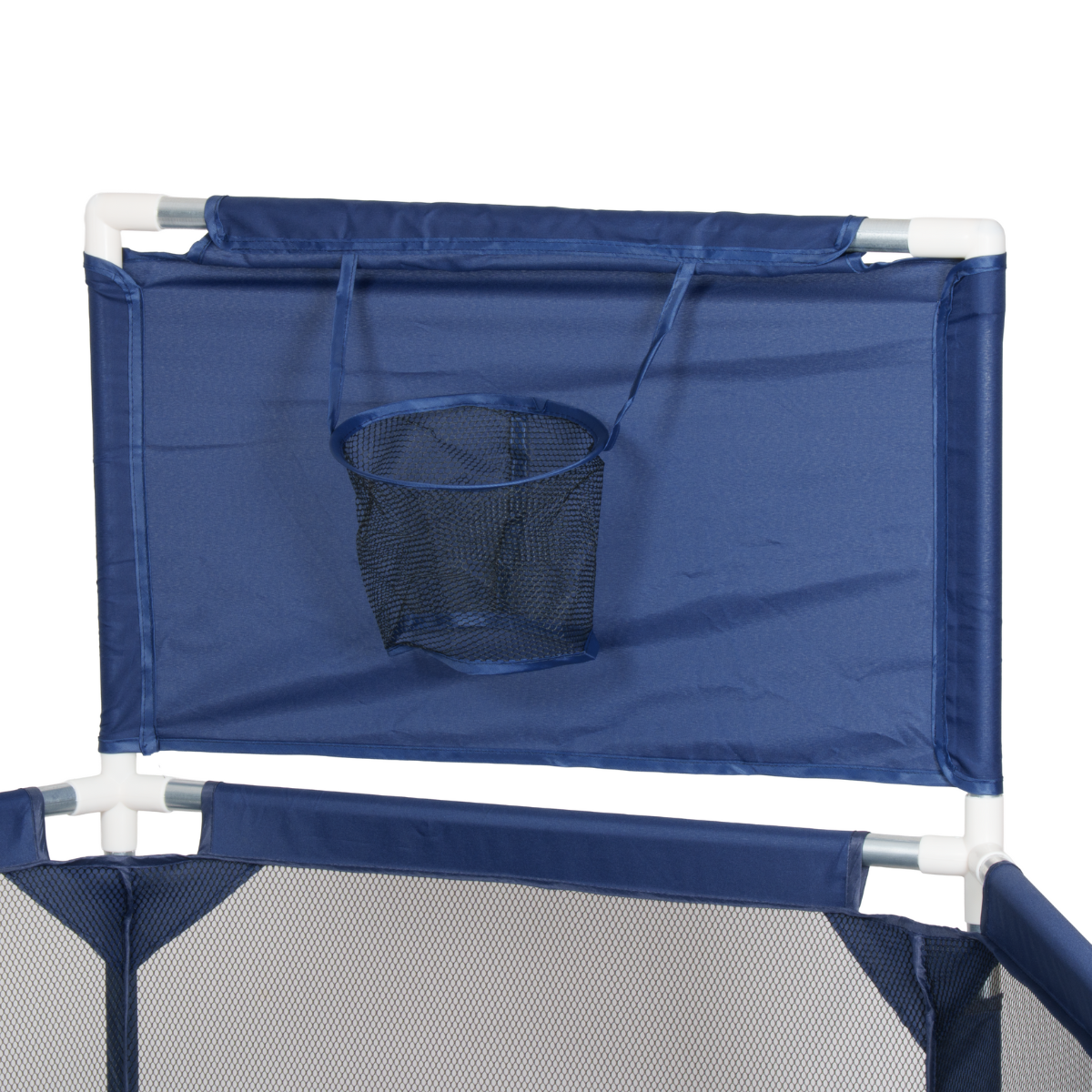 Cercado Infantil Hexagonal com Cesta Basquete Azul - 125cm