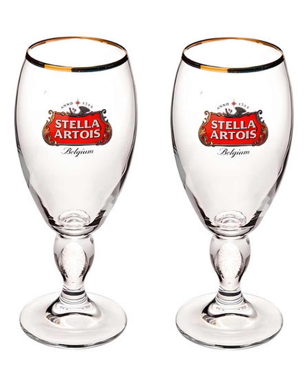 Jogo 2 Taças Ambev Stella Artois Belgium De 250ml