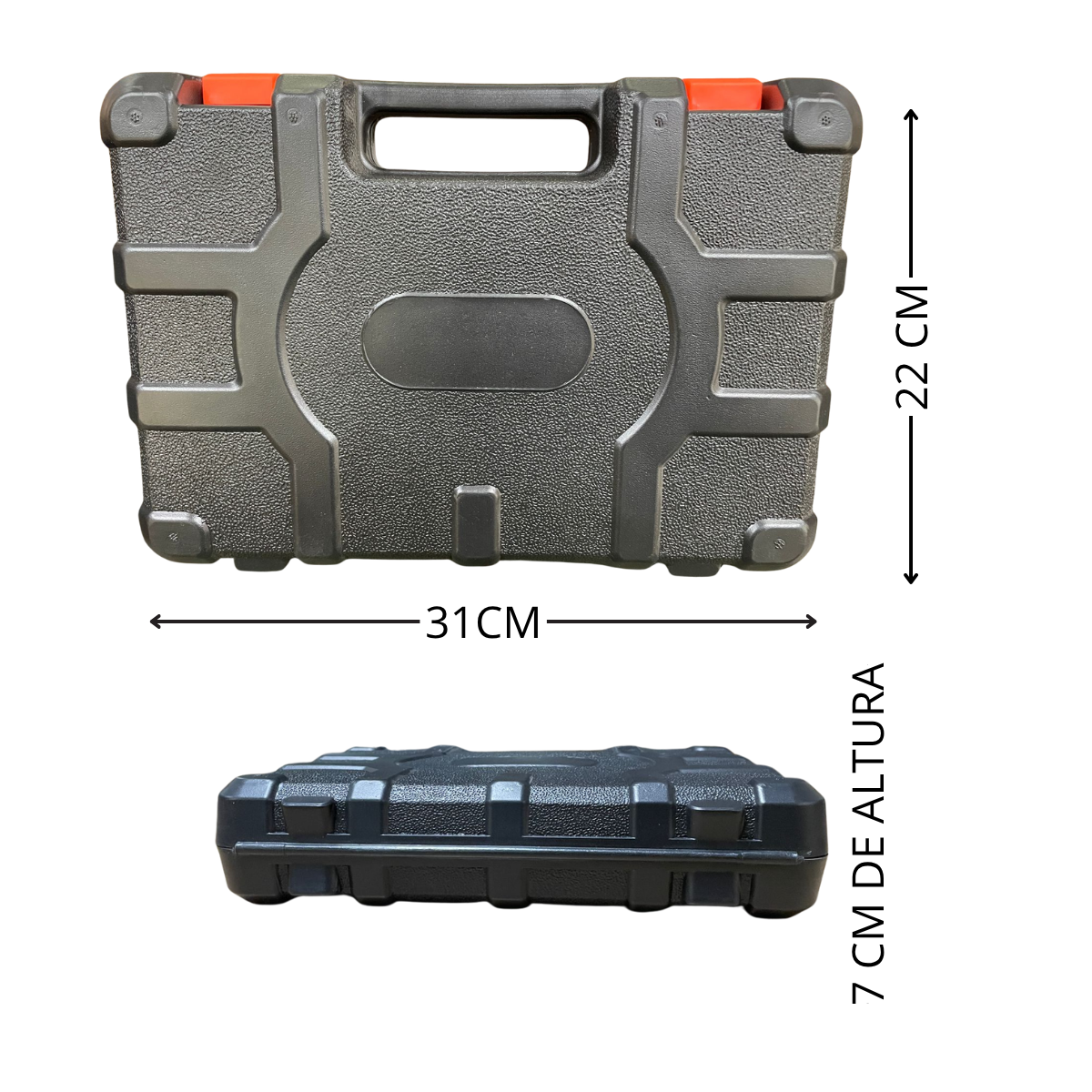 KIT FERRAMENTAS CHAVES COM ESTOJO - 66 PÇS