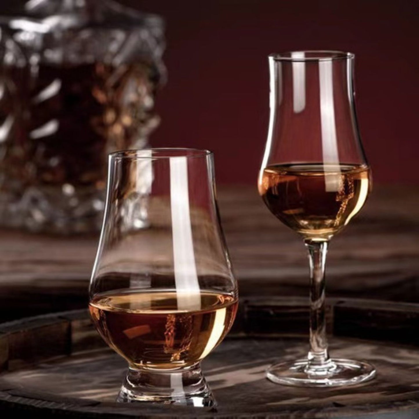 Jogo 2 Copos Taça Para Whisky Degustação 190ml