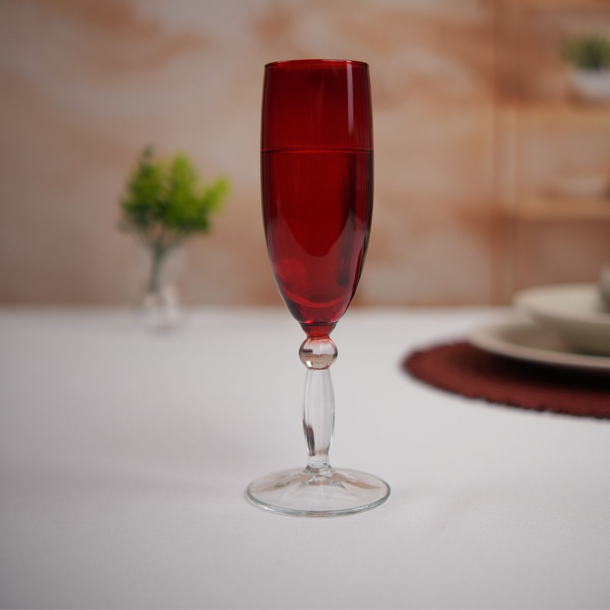 Jogo 6 Taças para Champagne Montis de Vidro Pasabahçe -355ML