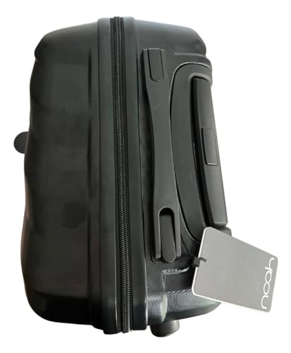 Mala De Viagem Bordo Preta 10kg Pequena Resistente Noah Home