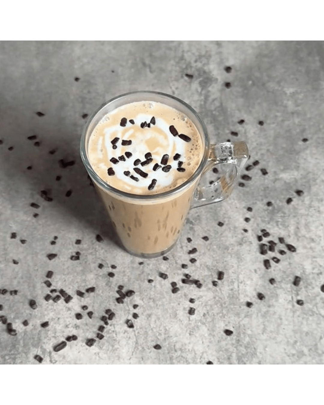 Jogo 6 Canecas Vidro Estilo Vela para Cappuccino – 350ml