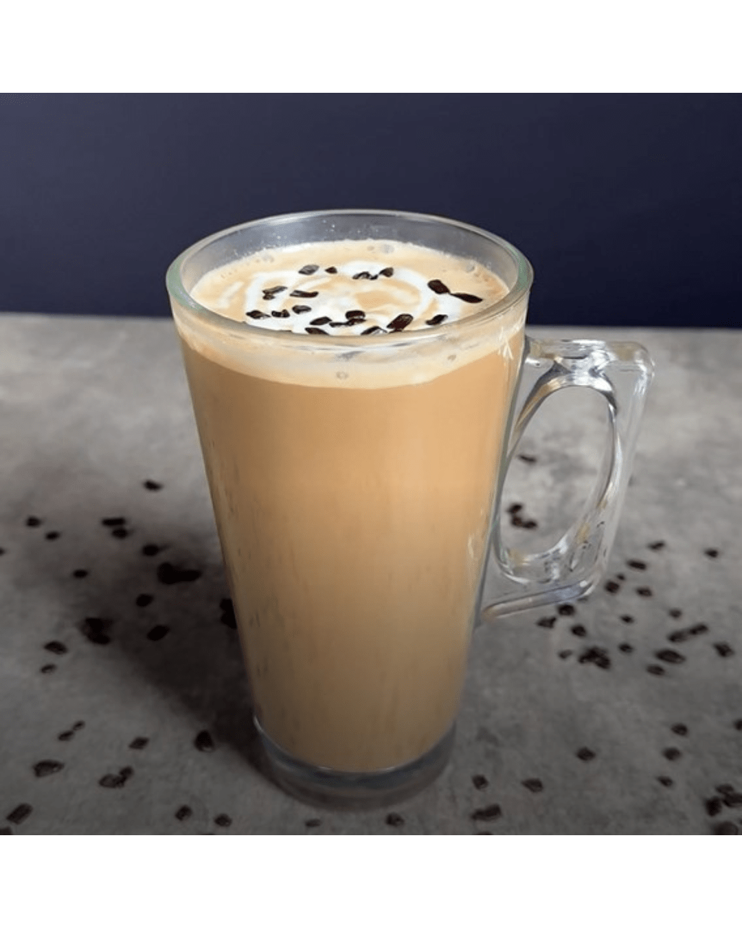 Jogo 6 Canecas Vidro Estilo Vela para Cappuccino – 350ml