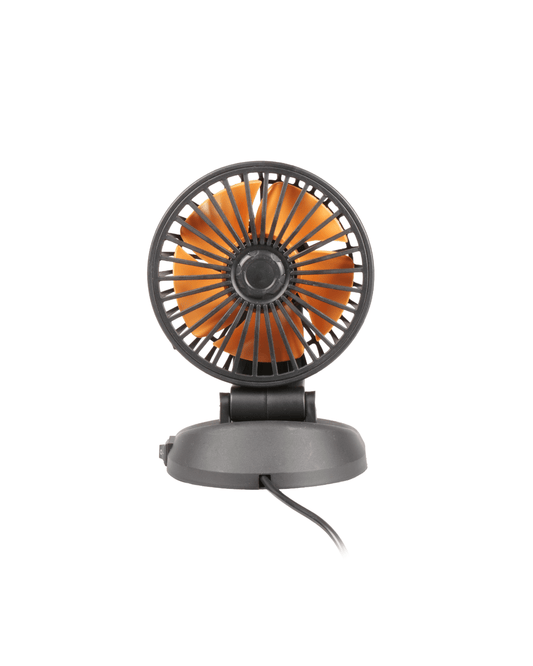 VENTILADOR PORTÁTIL PARA CARRO/MESA PRETO - USB
