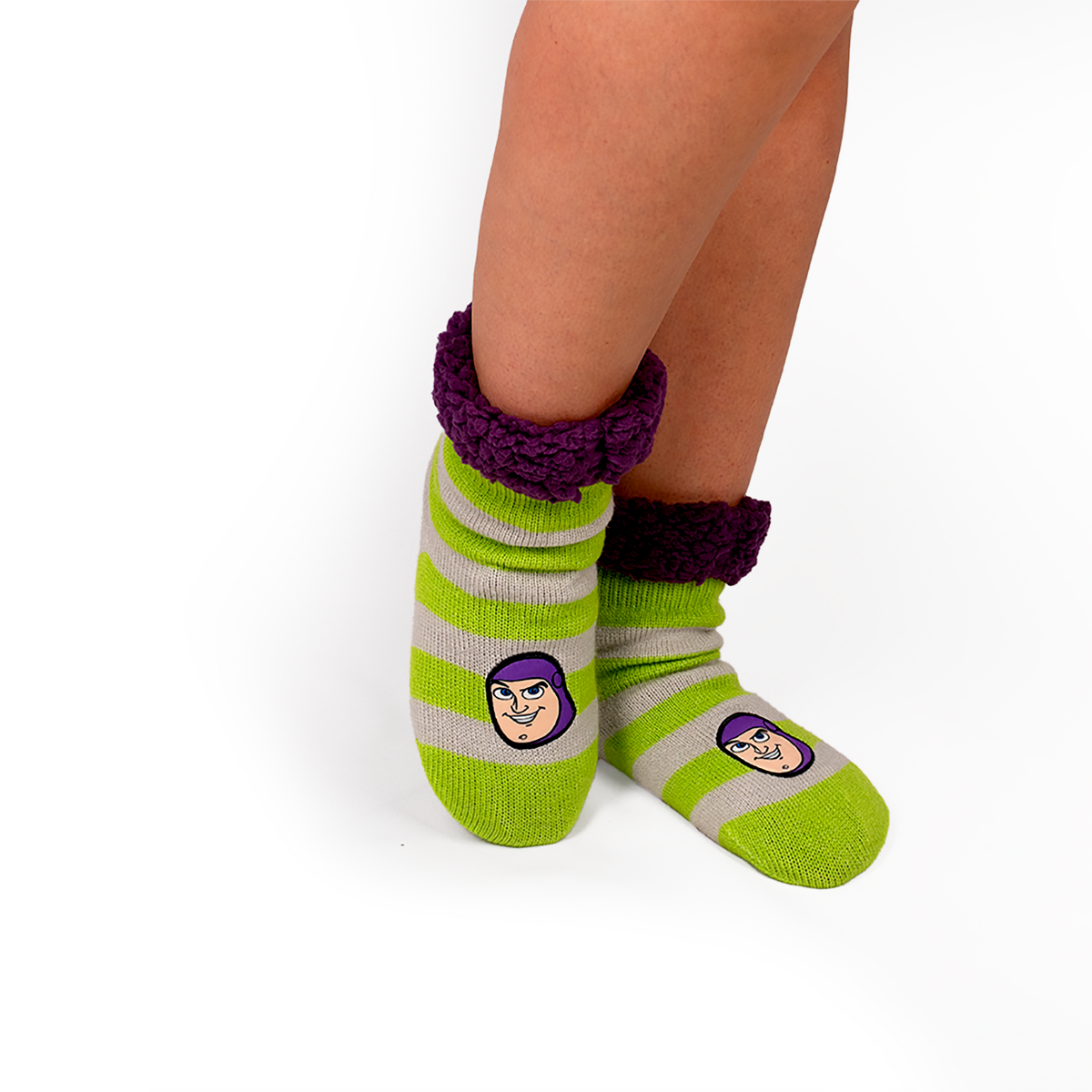 PAR MEIA INFANTIL BUZZ LIGHTYEAR - OFICIAL DISNEY