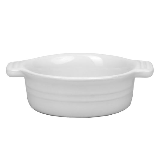 Travessa Redonda Cerâmica Branca Linha Évora - 300ml