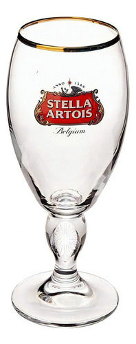 Jogo 6 Taças Cerveja Stella Artois 250ml Licenciado Ambev