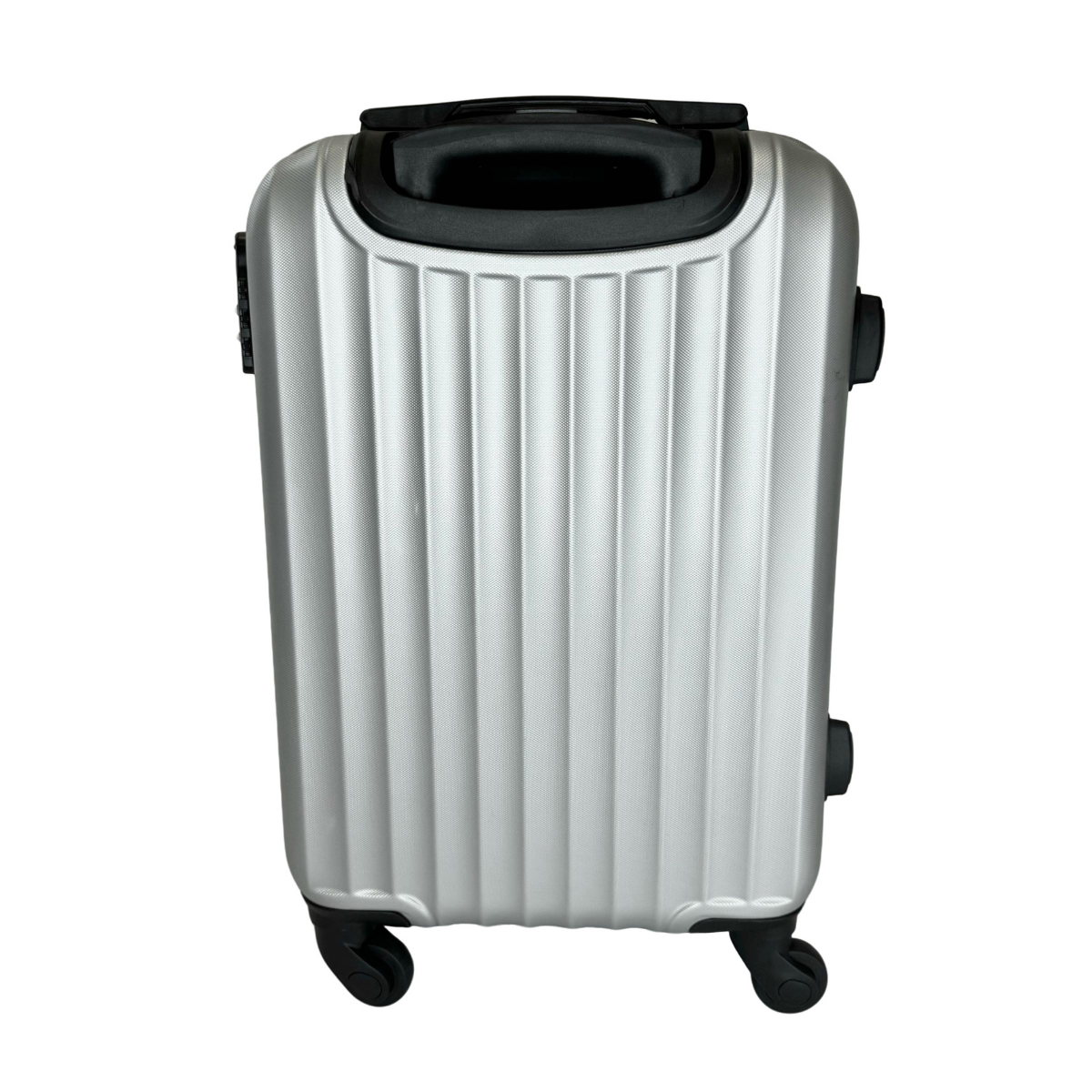 MALA DE BORDO FLORIPA 10kg PRATA RESISTENTE PEQUENA COMPACTA