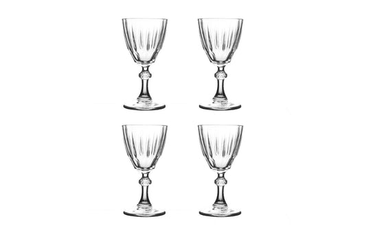 Jogo 4 Taças Para Licor Diamond de Vidro Pasabahce - 49ml