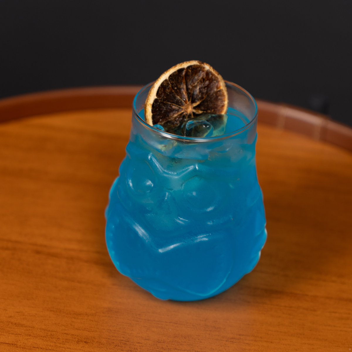 Copo Vidro Tiki Carranca Duas Faces Humor/ Raiva - 470ml