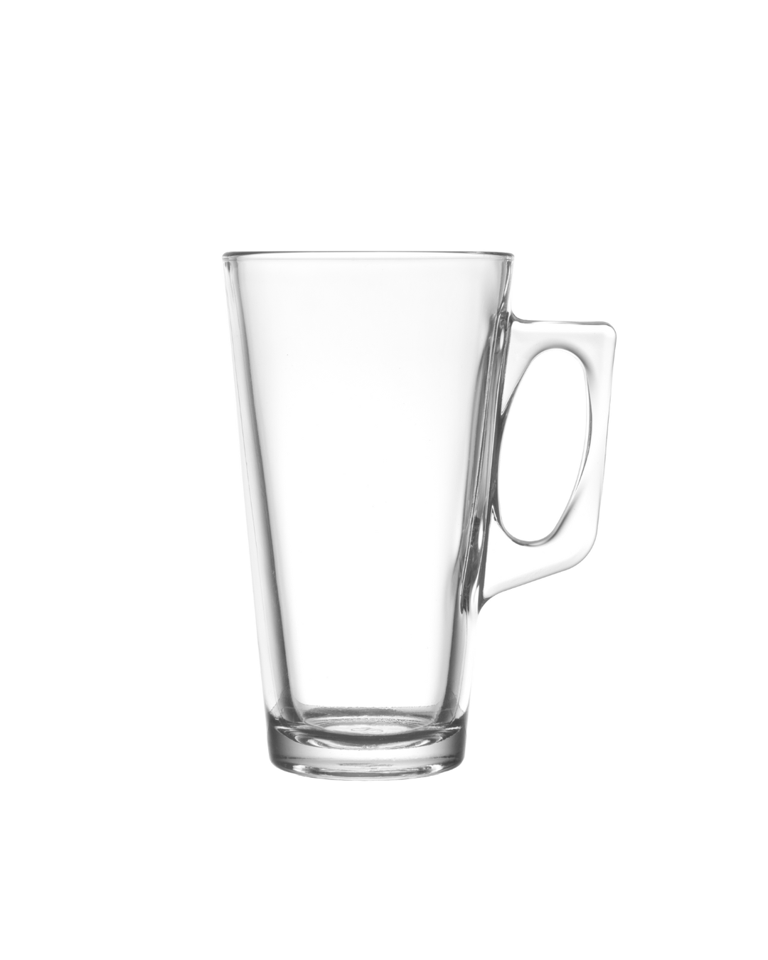 Jogo 6 Canecas Vidro Estilo Vela para Cappuccino – 350ml