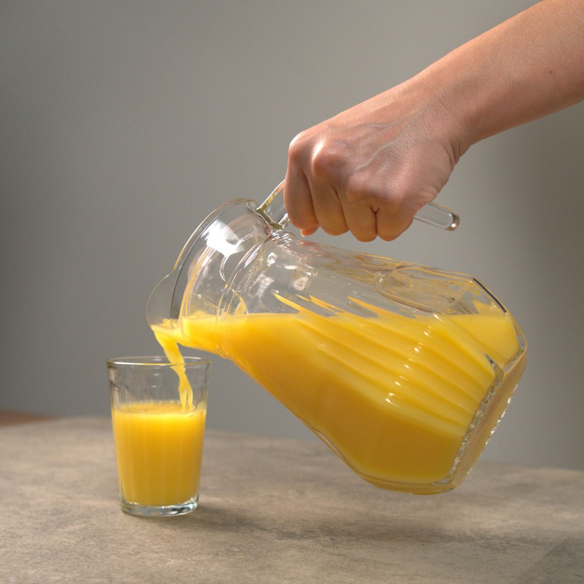 JARRA SUCO DIAMOND DE VIDRO - 1,3L