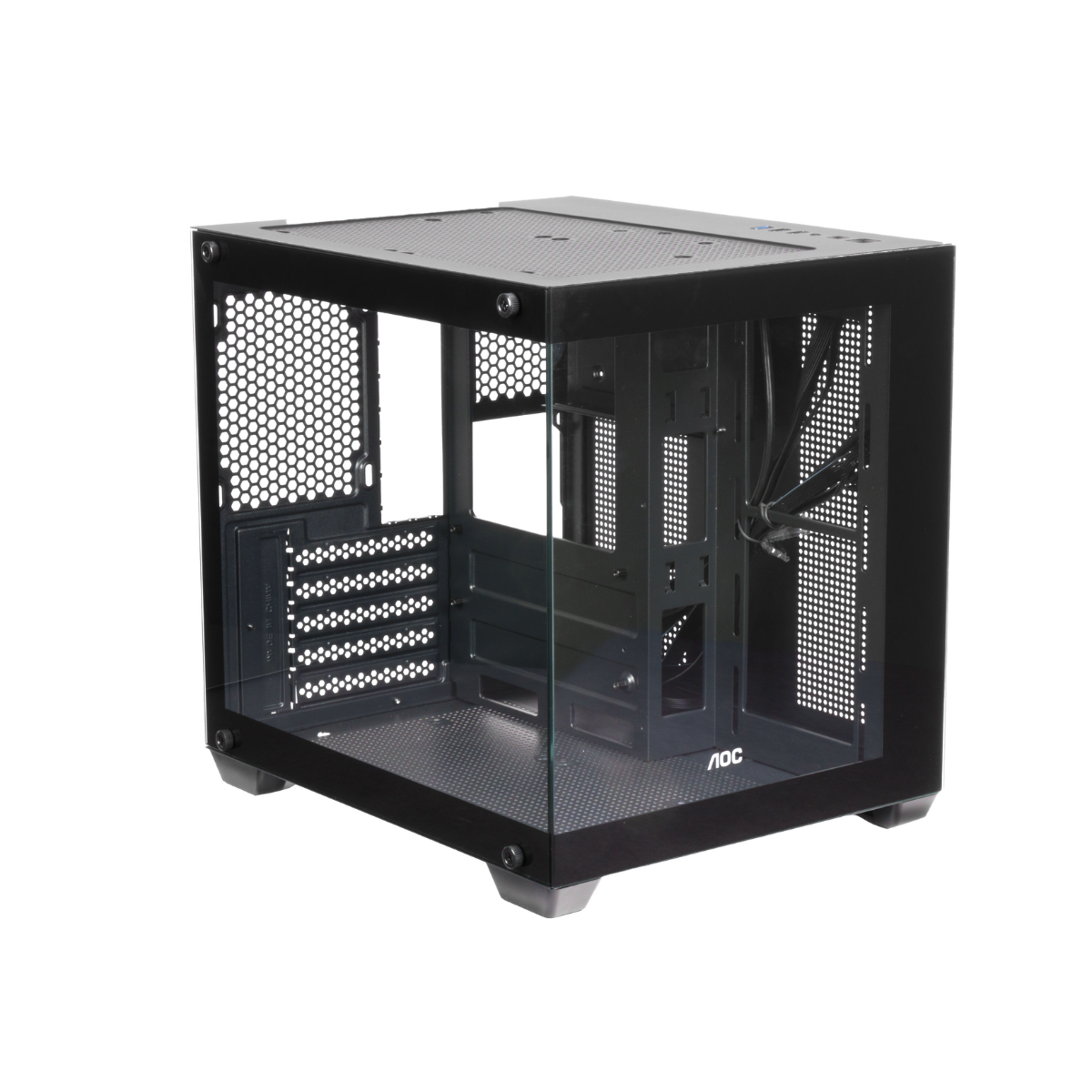 GABINETE GAMER AOC MIDTOWER LATERAL VIDRO
