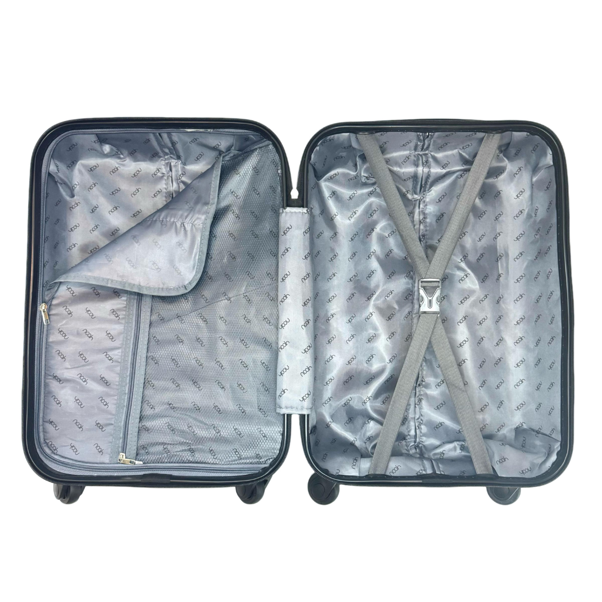 MALA DE BORDO FLORIPA 10kg PRATA RESISTENTE PEQUENA COMPACTA