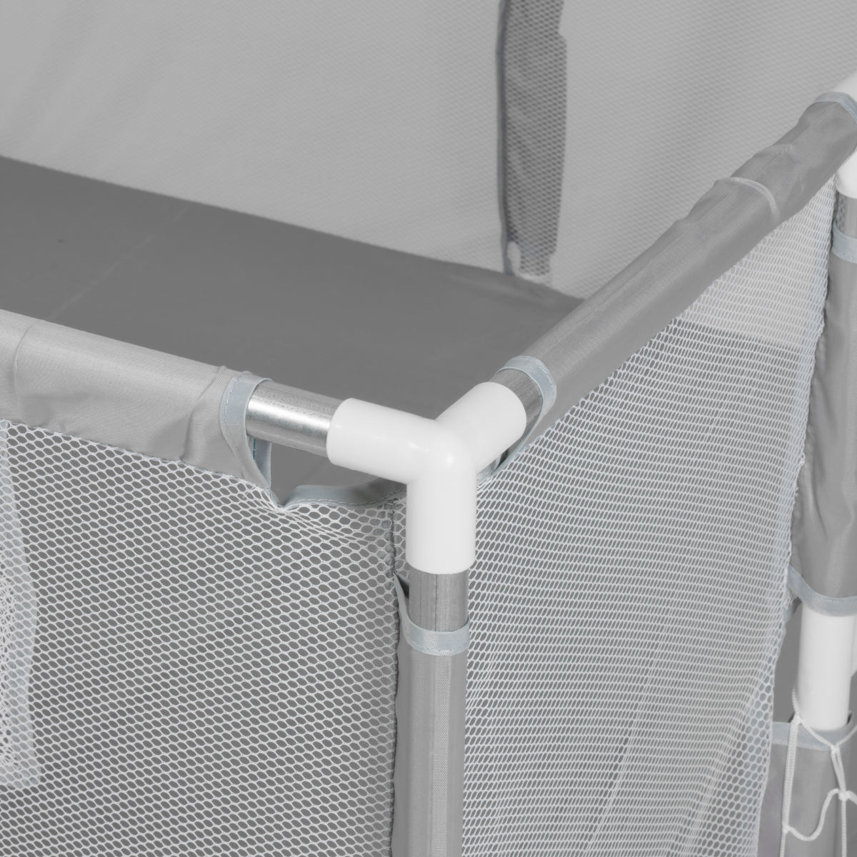 Cercado Chiqueirinho Quadra Futebol e Basquete Cinza - 220cm