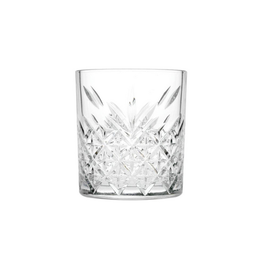 Copo Vidro Whisky Rocks Baixo Decorado Drinks 345ml