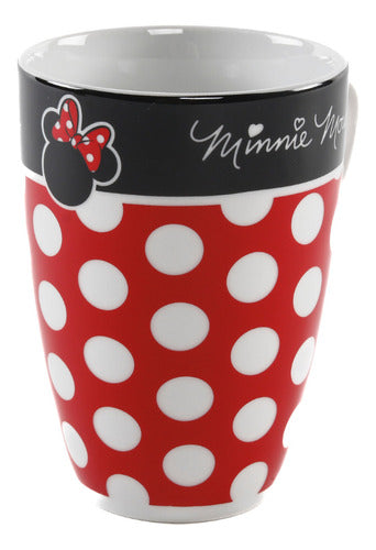 Caneca Porcelana Roupa Da Minnie 350ml Licenciada Disney