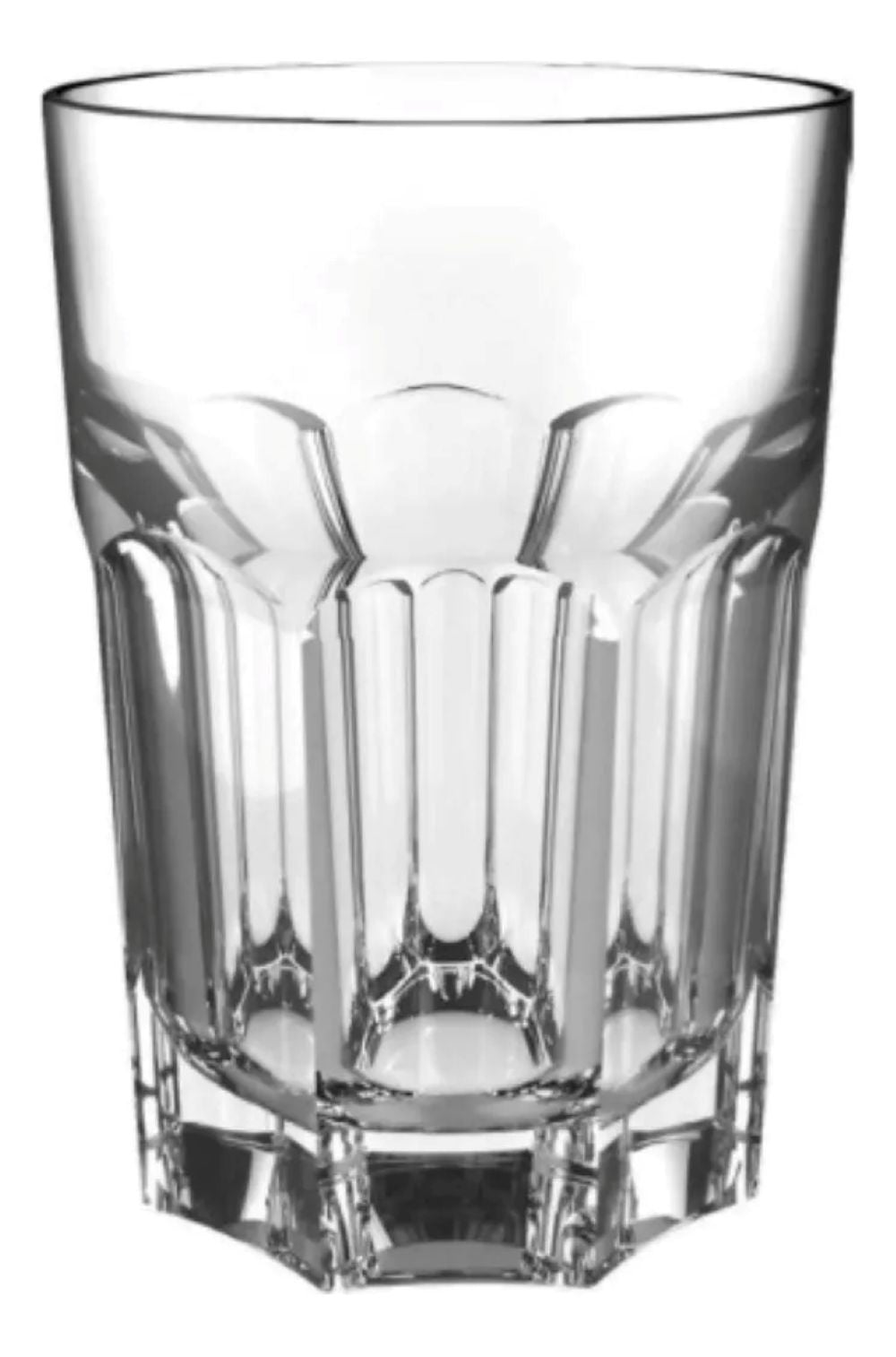 Jogo 12 Copos Água e Suco Everest de Vidro - 360ml