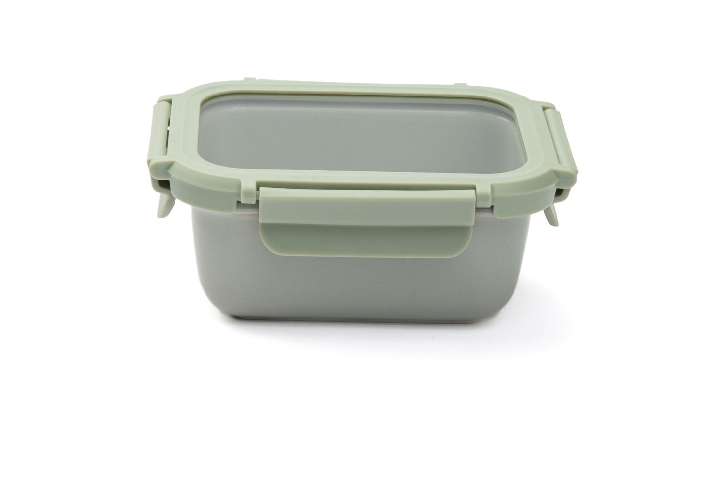 POTE HERMÉTICO DE CERÂMICA RESISTENTE A FORNO E FREEZER COR MENTA - 450ML