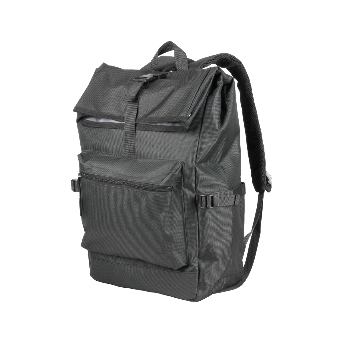 Mochila Bolsa Grande Executiva Expansível Preta - 61 cm