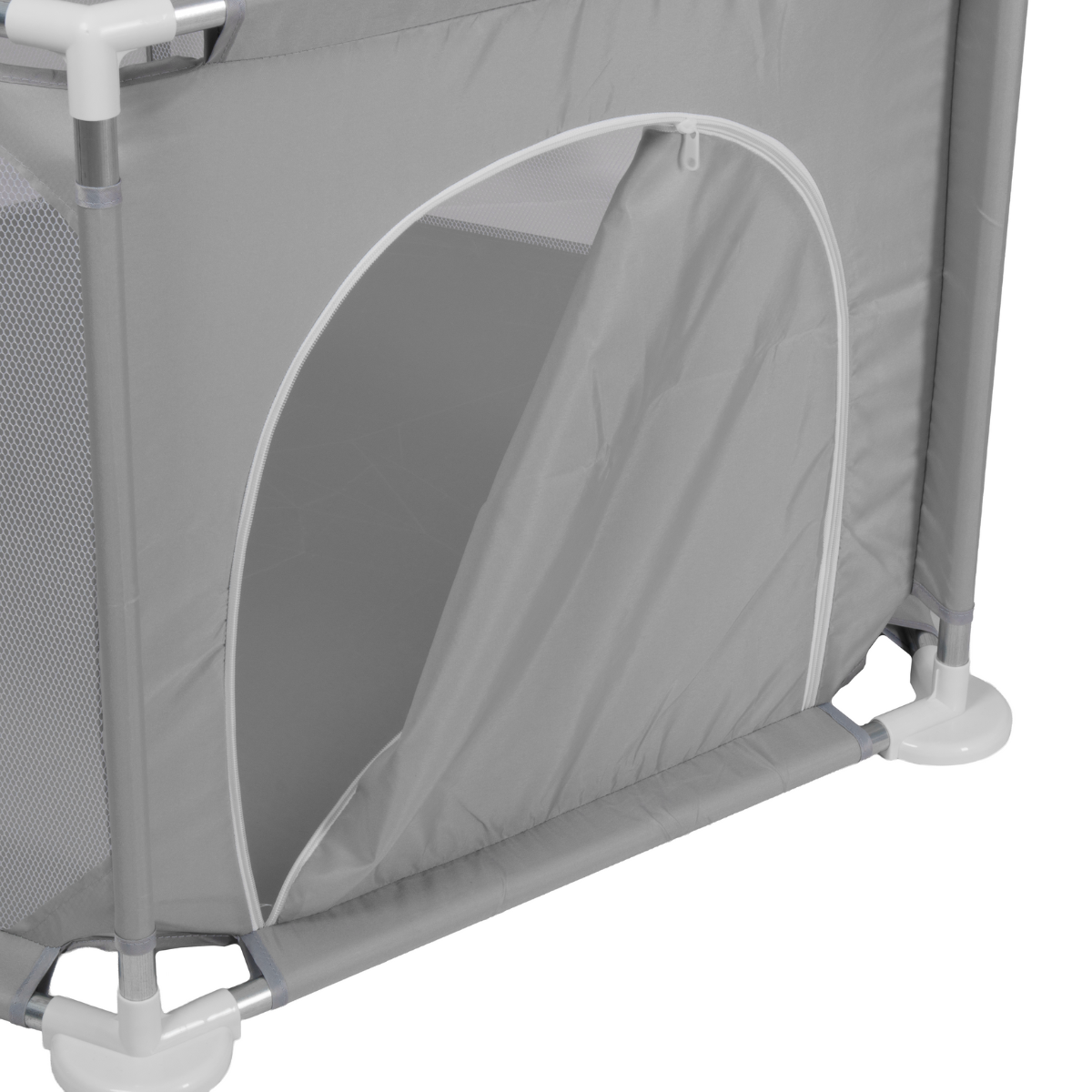 Cercado Infantil Hexagonal com Cesta Basquete Cinza - 125cm