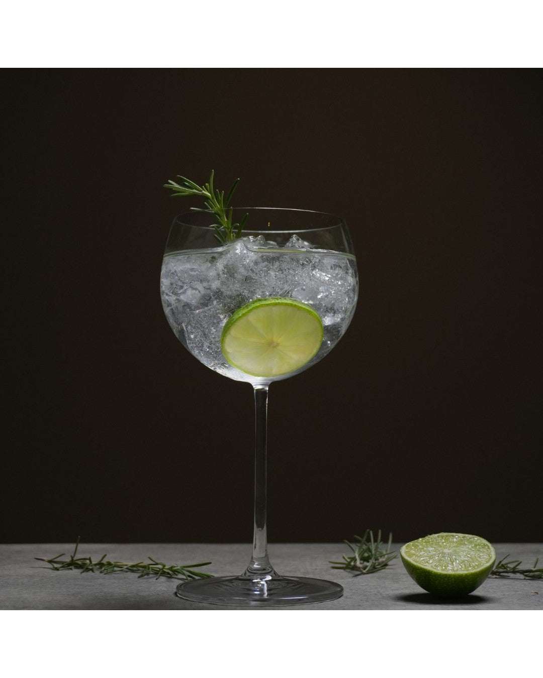 Jogo 4 Taças Para Gin Vidro Linha Nude - 550ml