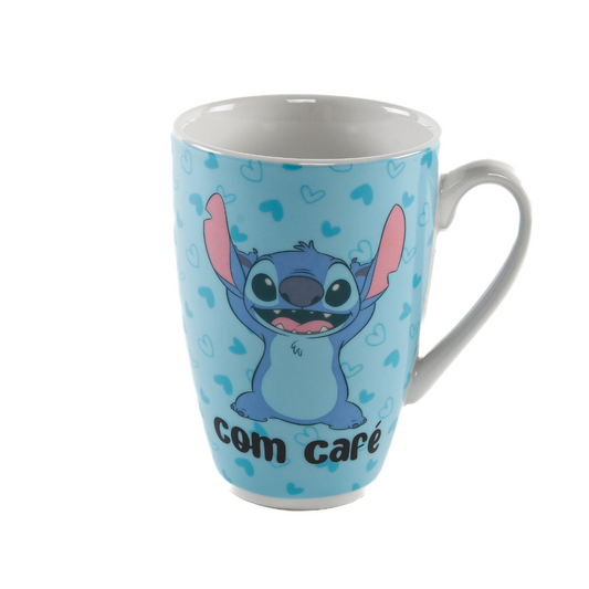Caneca de Porcelana Stitch 350ml - Licenciado Disney