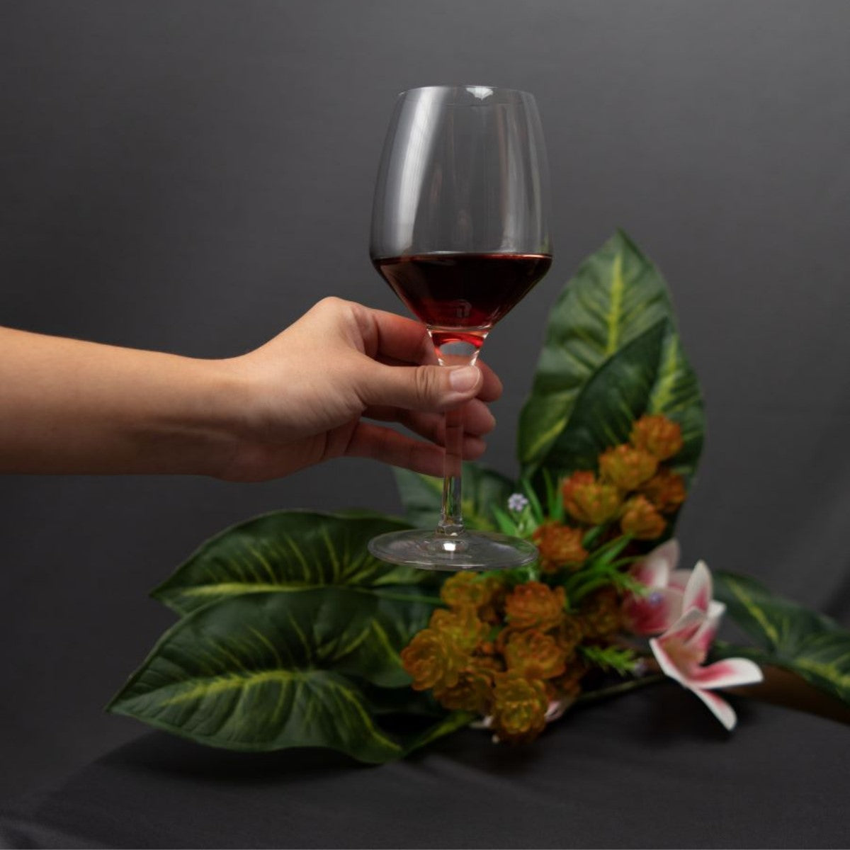 JOGO 6 TAÇAS DE CRISTAL PARA VINHO FAME - 400ML