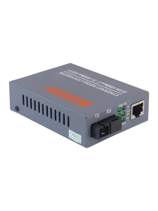 CONVERSOR DE MÉDIA DE FIBRA ÓPTICA PADRÃO 10/100 Mbp