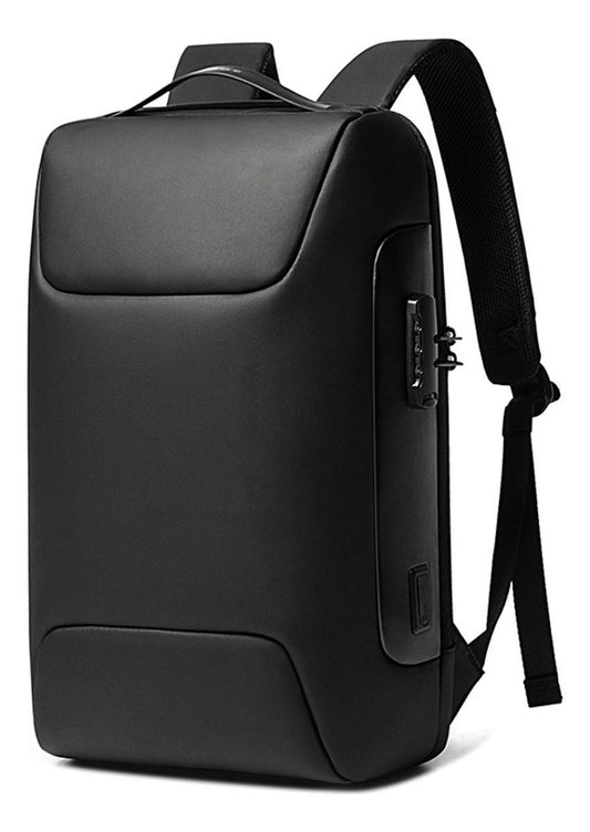 MOCHILA IMPERMEÁVEL ANTI-ROUBO EXECUTIVA  COM CADEADO