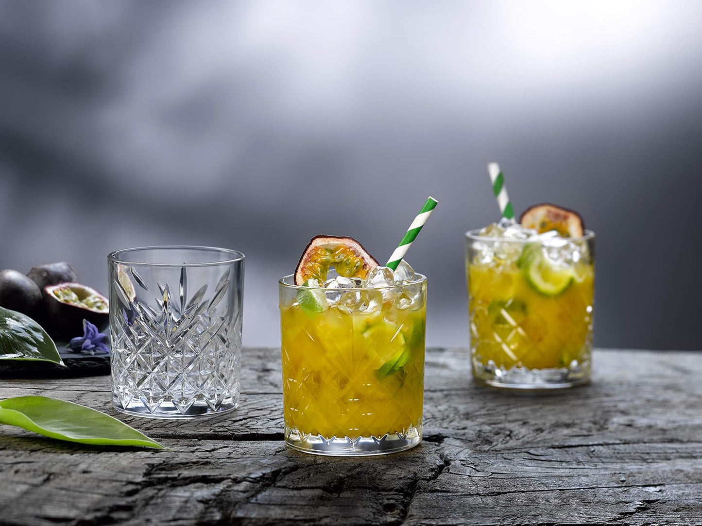 Jogo 4 Copos de Vidro para Whisky Timeless Pasabahçe - 345ml